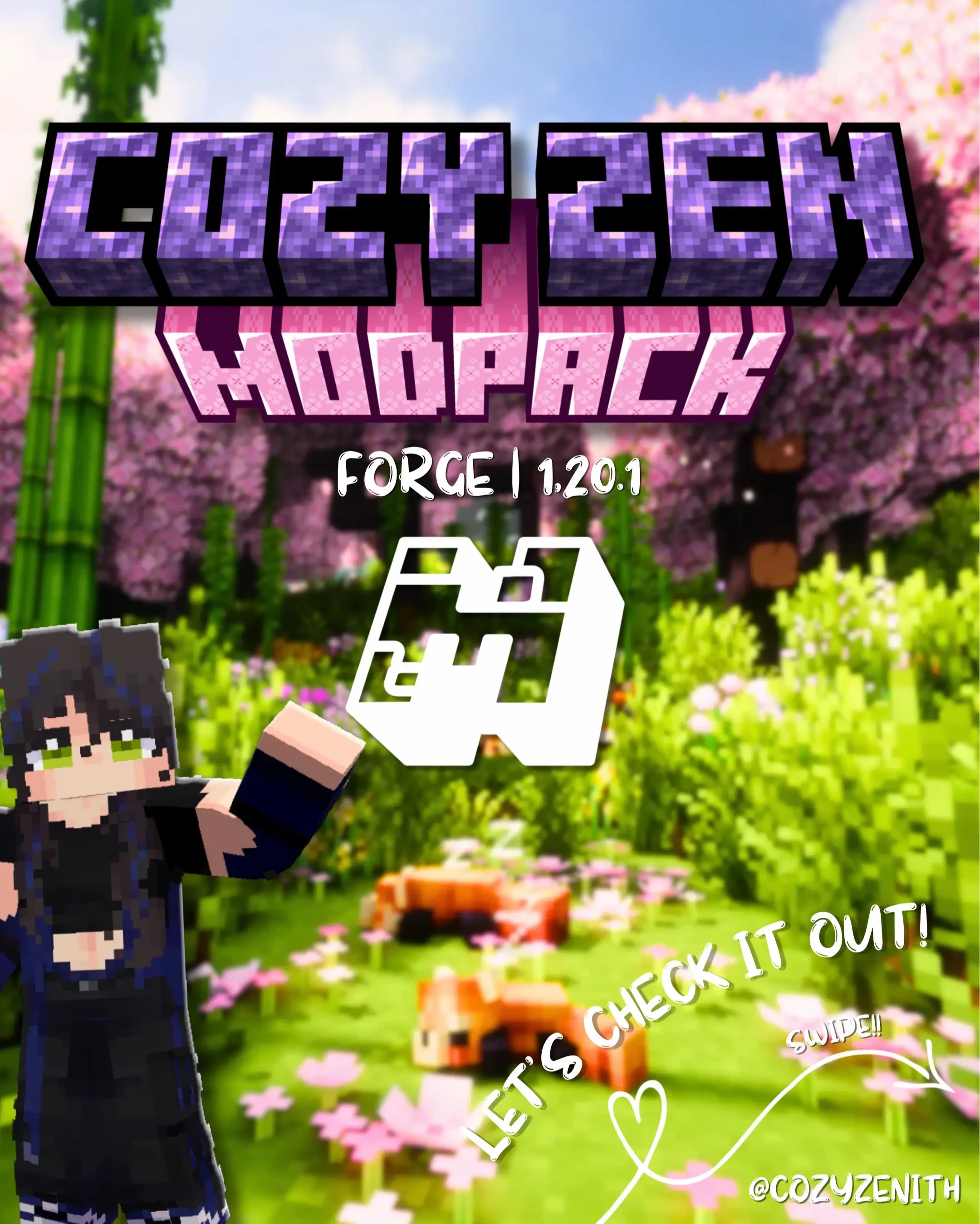 This is my Java 1.20.1 Forge modpack, packed with over 200 mods centered around 