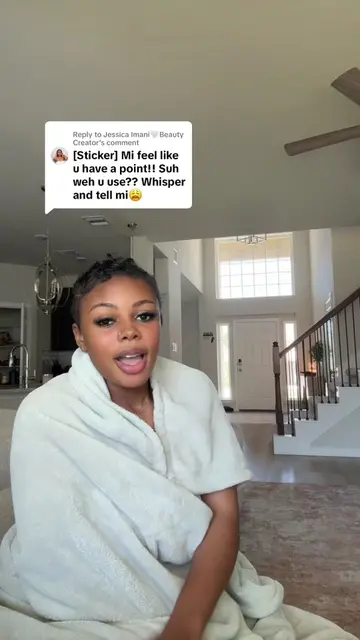 Replying to @Jessica Imani🤍Beauty Creator unu can stop nyam mi up now 😭