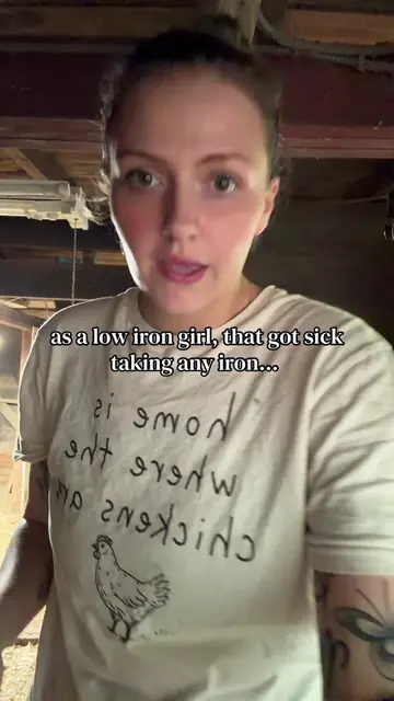 like truthfully you feel the difference #iron #lowiron #MomsofTikTok 