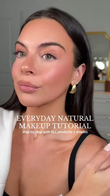 natural makeup 🤎 one of my FAVORITE looks!!  @Polite Society Beauty bronzing se