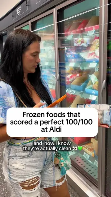Frozen foods that scored a perfect 100/100 at Aldi 👀 Use code KRISTINA7 or link