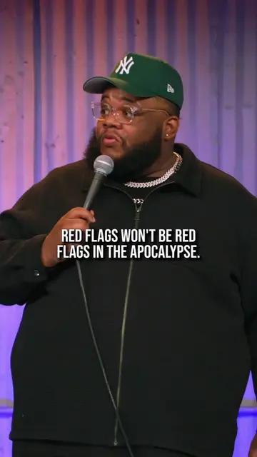 “Red Flags in the Apocalypse” 🎤: @KIRYCOMEDY  Your soap is a joke! Upgrade your