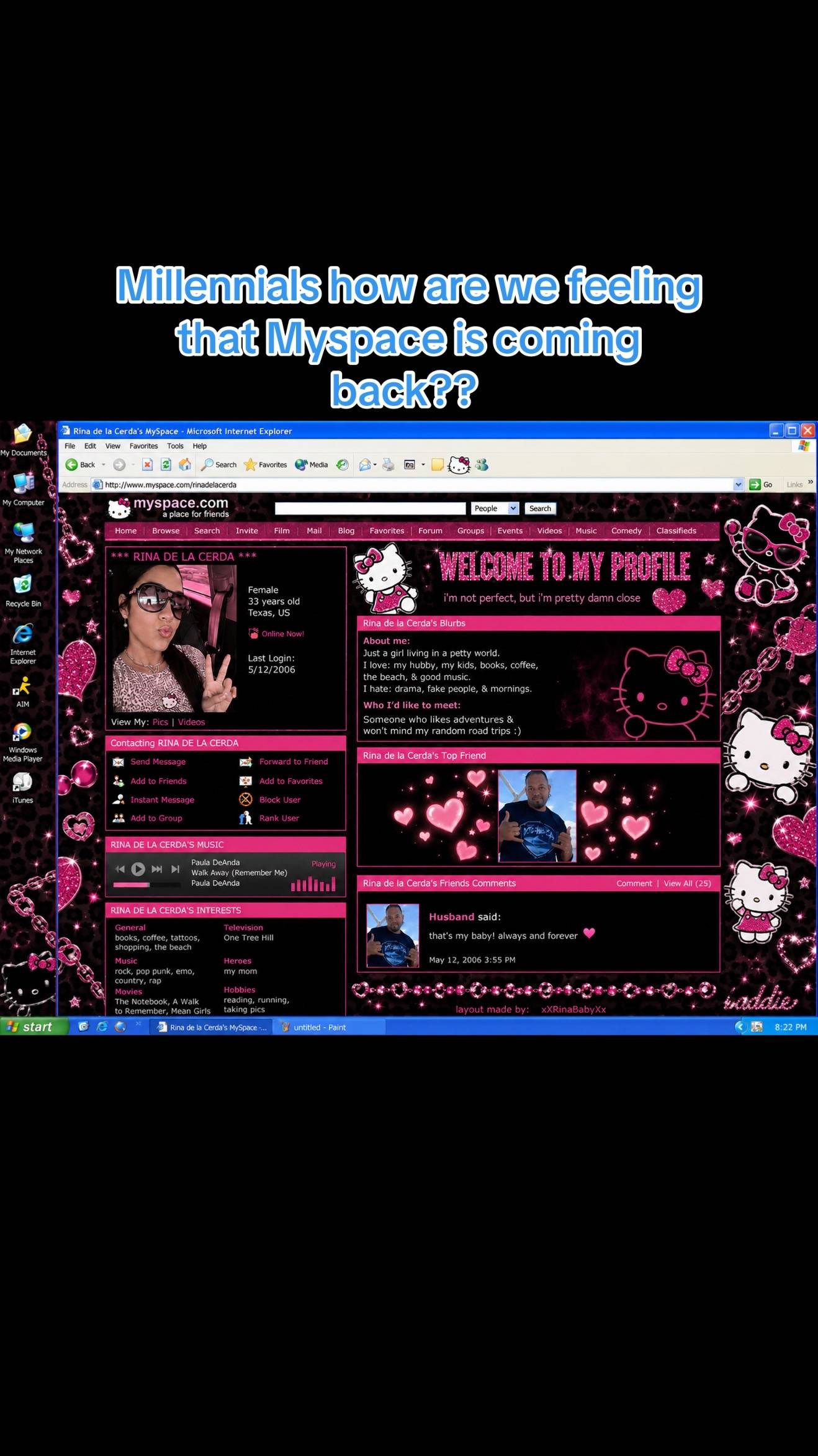 For the full nostalgic experience, i’ll be at the library editing my profile 😚#