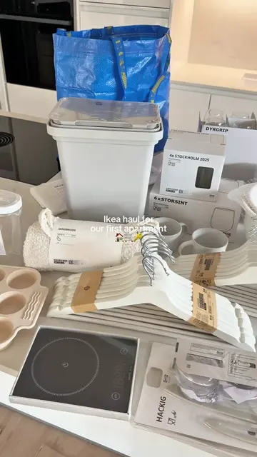 XXL Ikea Haul 🤍 #ikeatok #ikeashopping #shopwithme #ikea #haul 