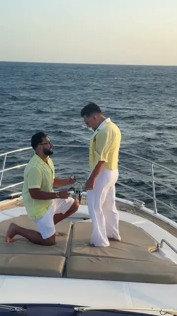 after 7 years, I finally asked the big question #proposal #paulreactss #anthonyr