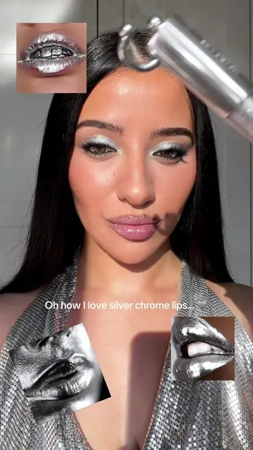 The moon is silvah, I love silvah lipsticks… But seriously a good chrome silver 