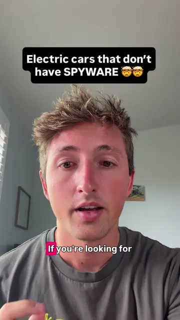 I wouldn't even touch a Tesla 🤮🤮 #ai #privacy #alternative #electriccar #tesla
