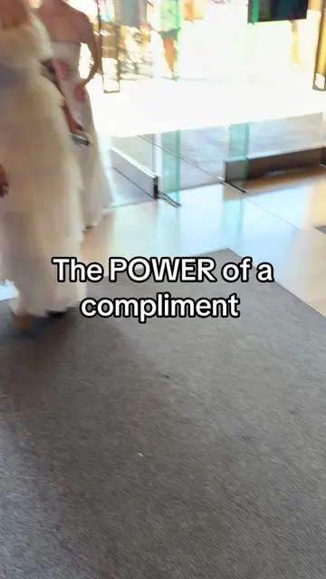 You never realize how much a compliment can change someone's confidence!! 🤍🤍So