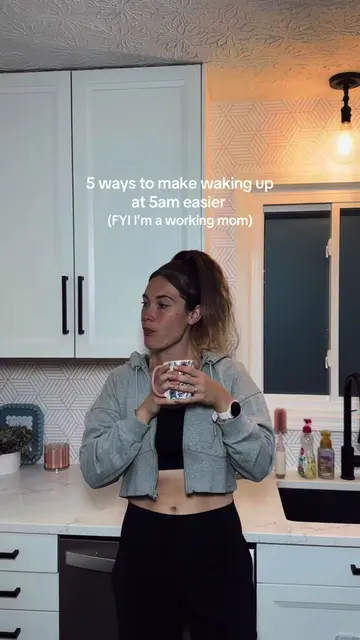 5 ways to make waking up at 5am easier  1. Start your nighttime routine early. S