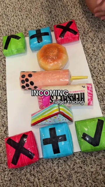 we are not iPad kids #fyp #viral #papersquishy #fidgettrading #needoh 