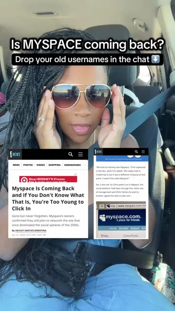 Myspace coming back!!!! Are yall ready? If you have a screenshot of your old pag