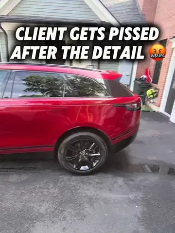 The client was PISSED after the detail! #fyp #foryou #foryoupage #viral #detaili