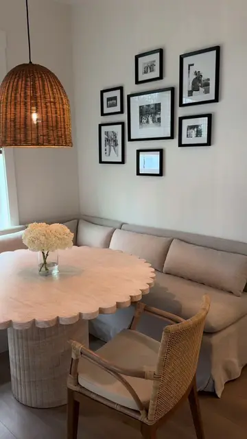 Finished our breakfast nook and we couldn’t love it more 🫶🏻 #homedecor #Home #