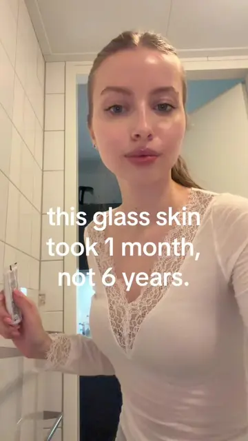 why didn’t someone show me the puffin acne app sooner 😭 #clearskin #glassskin #