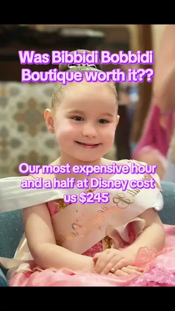 ✨ Is Bibbidi Bobbidi Boutique REALLY worth $240? This was one of the experiences