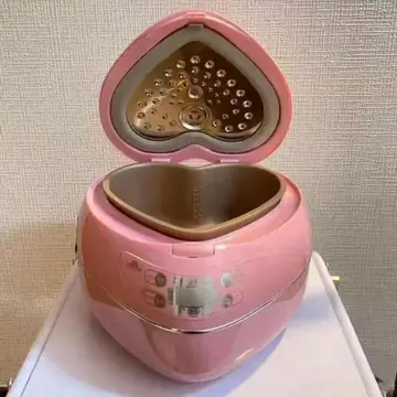 🌸Your kitchen deserves this! 💗 Heart-shaped pink rice cooker — cute design + a