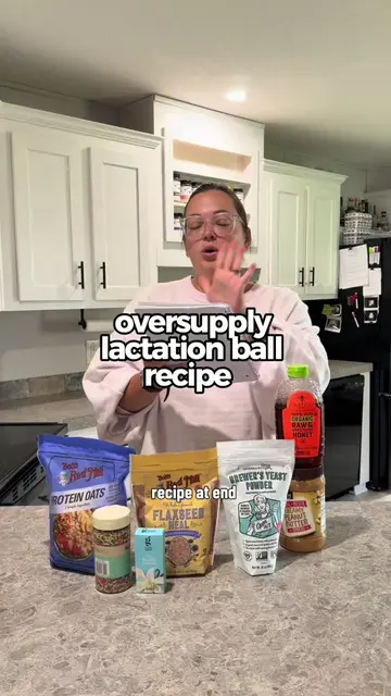 My tried & true lactation ball recipe!! #oversupplier #breastmilksupply #pumping