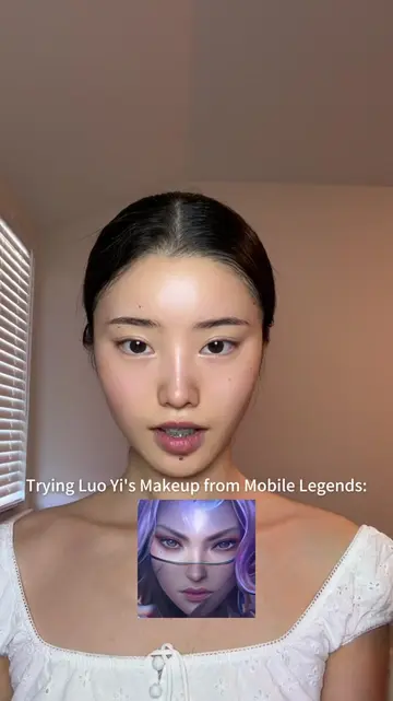 Recreating Luo Yi’s makeup look 🌸 @Mobile Legends @moiracosmetics #moiracosmeti