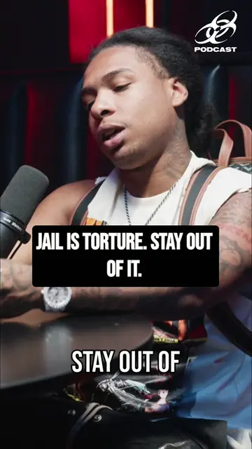 Jail is pure torture. That phone turning off and staring at that ceiling... it'l
