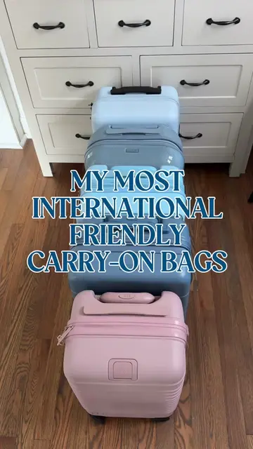 These are the top 5 most international-friendly carry-on bags in my suitcase lin