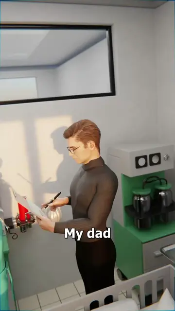 My Dad Named Me WHAT?! 😭 
 . 
 
 #3danimation #animationart
 #digitalart #heryt
