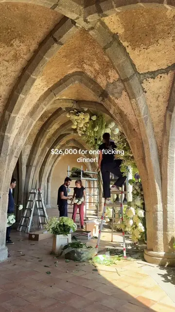 had to do this trend bc our wedding dinner was worth every penny. have the desti