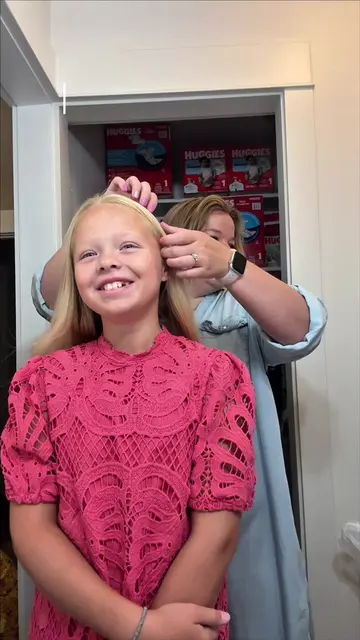 GRWM for church! Being a girl Mom, I take what my daughters wear very seriously.