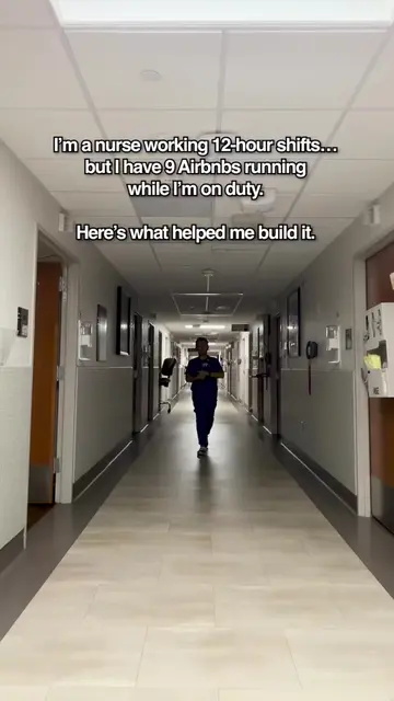 I’m a nurse. And while working long shifts, I was also building something outsid