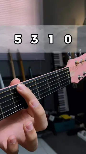Try this!  Can you guess this song?👀 #guitarbeginner #easyguitar #learnguitar #