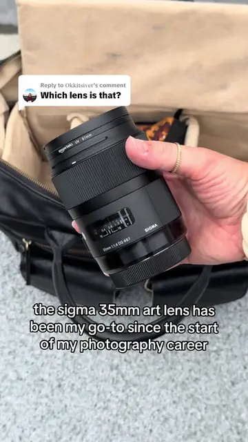 Replying to @𝐎𝐤𝐤𝐢𝐭𝐬𝐢𝐯𝐞𝐭 sigma art lens!! I love her 📸 #photographerti
