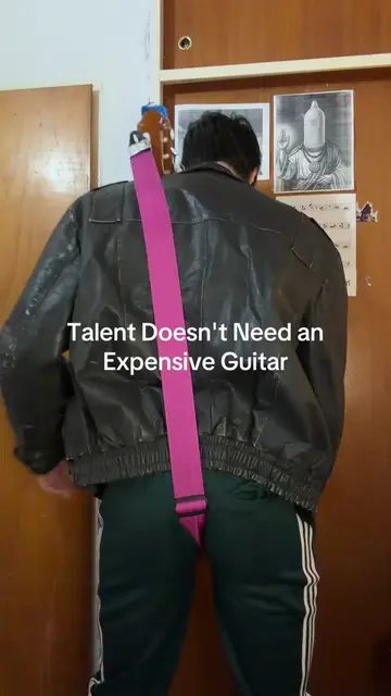 Talent Doesn't Need an Expensive Guitar #guitar #music #metal #art #guitarist 