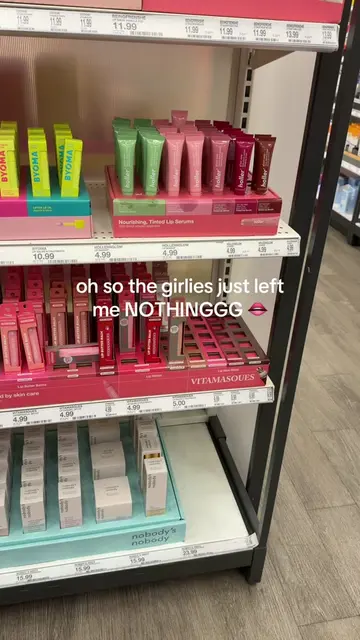 like damn couldn’t even leave just one 🙄 #vitamasoues #lipgloss #beauty #target