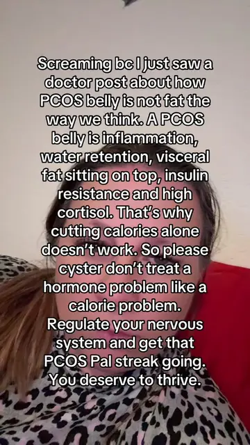 working with my hormones thanks to PCOS Pal #fitness #healthylifestyle #pcospalt