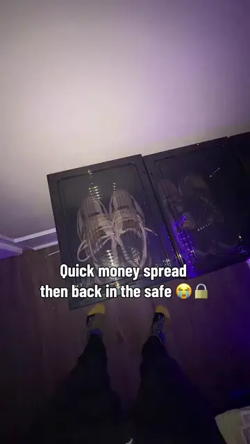 Money spread looks better when it’s protected 💸🔒 #MoneySafe #CashStorage #Mone