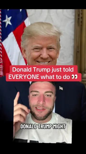 Donald Trump just told EVERYONE what to do #usa #trump #war #iran #xst