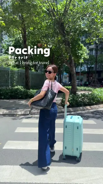 Packing with me for another trip🎧⭐️ @American Tourister Cambodia  #packwithme #