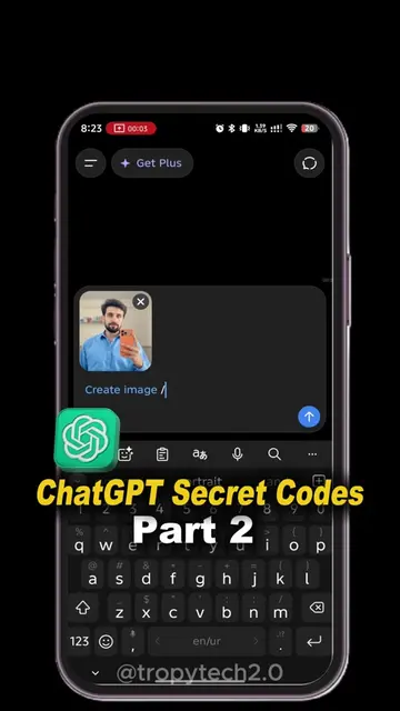ChatGPT Secret Commands Part 2 #tropytech #chatgpt #prompt #photoediting Disclai