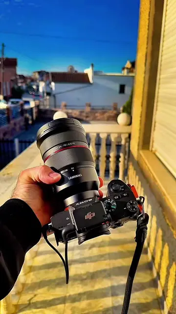 Sony alpha a7iii and Samyang 24-70mm #sony #camera #samyang #photography #fyp 