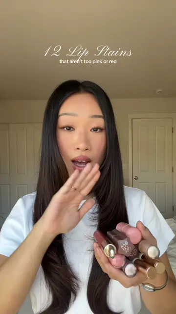 Lip stains that aren’t too bright! Let me know which is your favorite.  *I put s