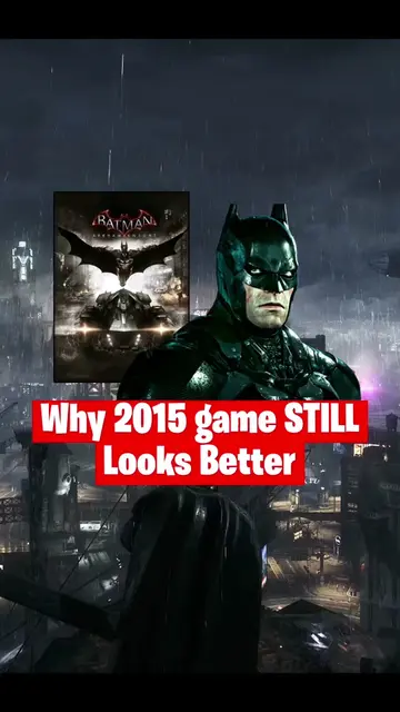 WHY BATMAN ARKHAM KNIGHT from 2015 still looks better than many modern games? 🤔