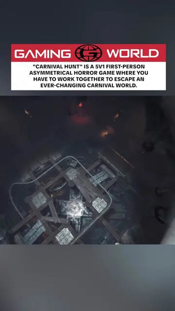 "Carnival Hunt" is a 5v1 first-person asymmetrical horror game where five player