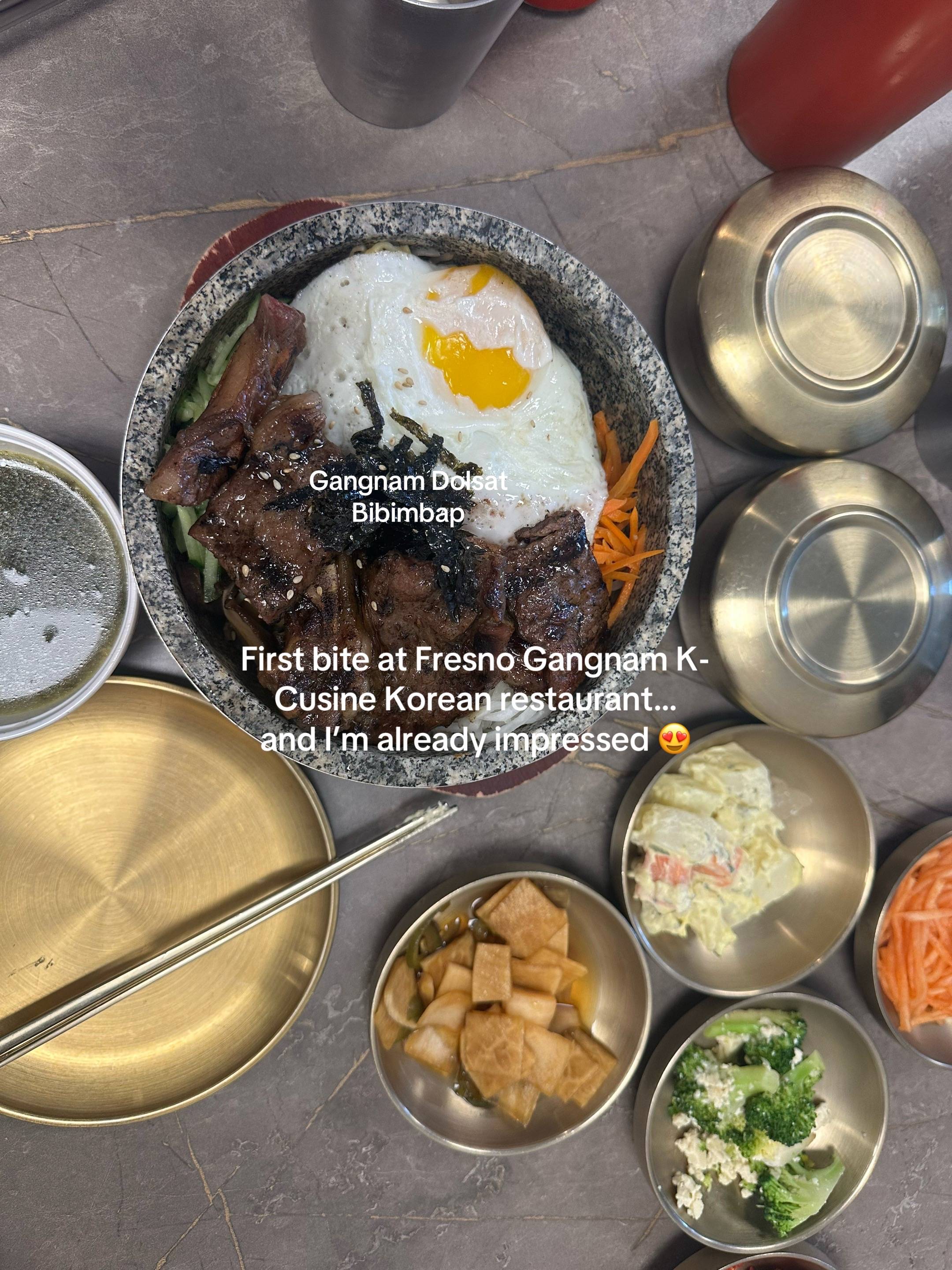 ✨ My first time at Gangnam Restaurant in Fresno… let’s see if it’s worth the hyp