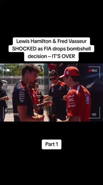 Lewis Hamilton & Fred Vasseur SHOCKED as FIA drops bombshell decision – IT'S OVE