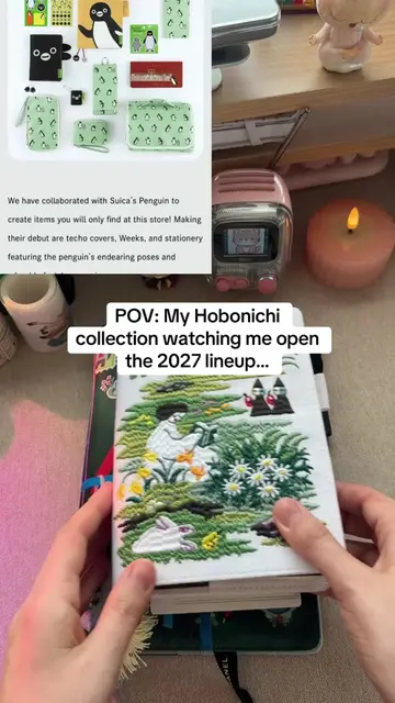 Hobonichi 2027 new line up finally! 🥳 Every Hobonichi owner knows this feeling.