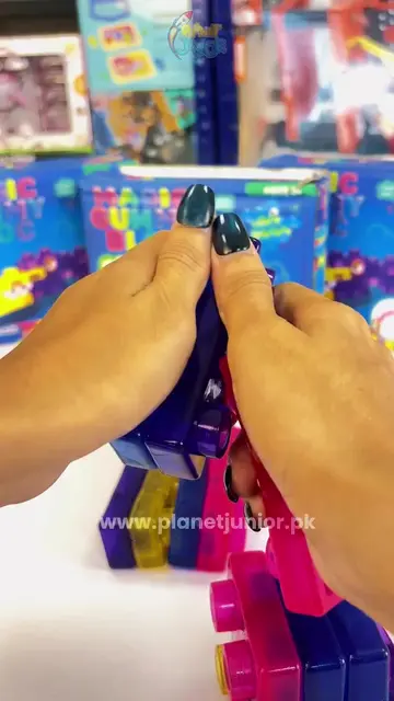 🌈 Squishy, colorful & super fun! 🧩 Build endless creations with the 40-Piece J