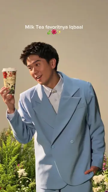 Milk Tea Favorite Iqbaal 😘🌺 #momoyo #milktea #roastedmilktea #iqbaalramadhan #