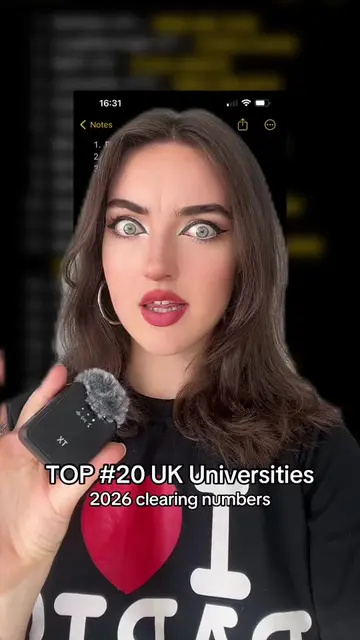 TOP 20 2026 CLEARING UNIVERSITIES AND CLEARING HOTLINES ☎️ #year13 #alevels #ale