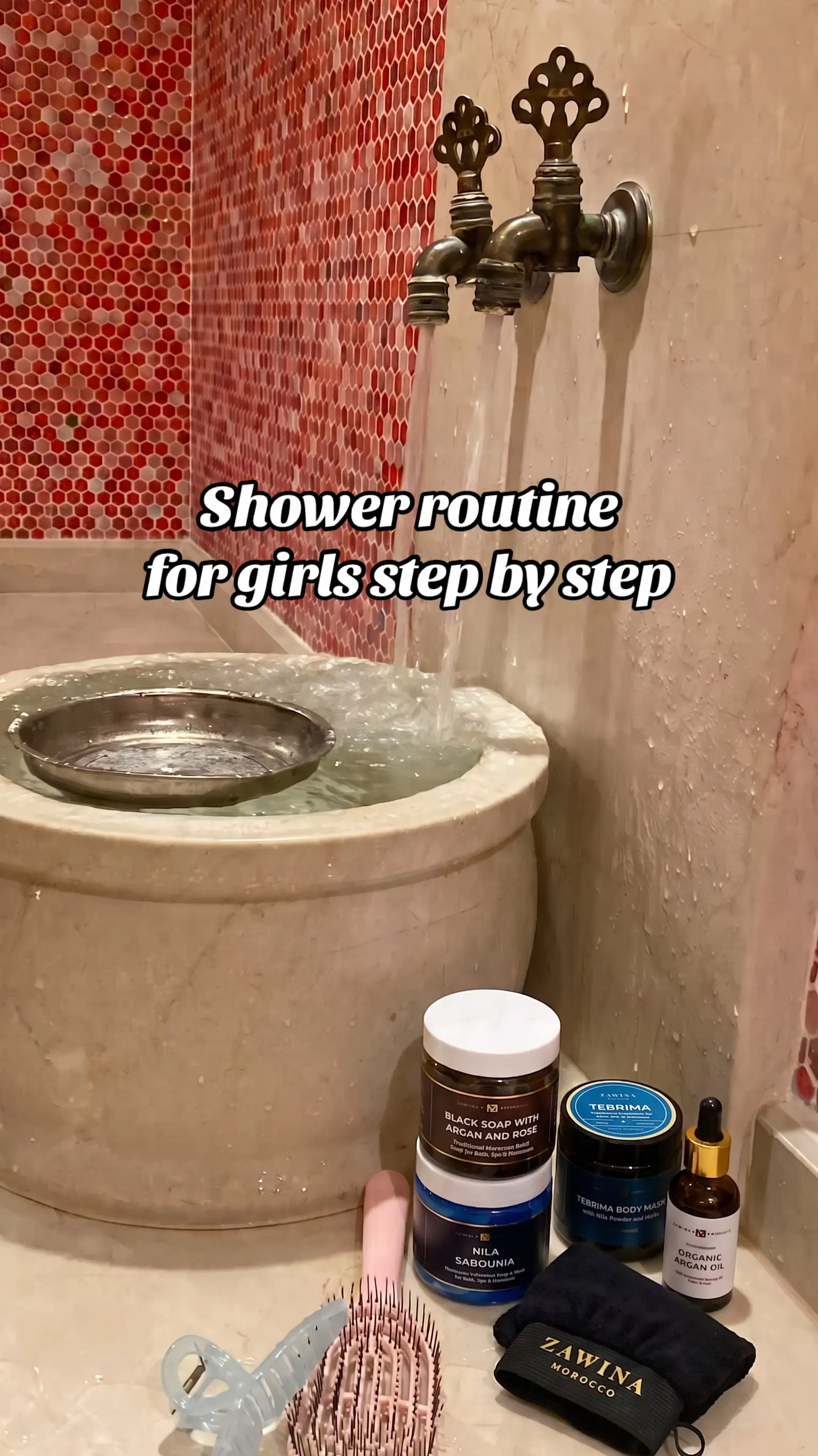 Shower routine for that fresh-out-the-shower glow #showerroutine #bodycare #boad