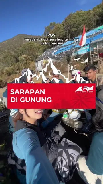 duluan yah😙👋🏻 #AreiOutdoorGear #moveandadventure #lawumountain #warungmbokyem