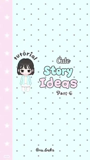 Save this video for cute aesthetic story ideas 🎀 Follow for more aesthetic tuto